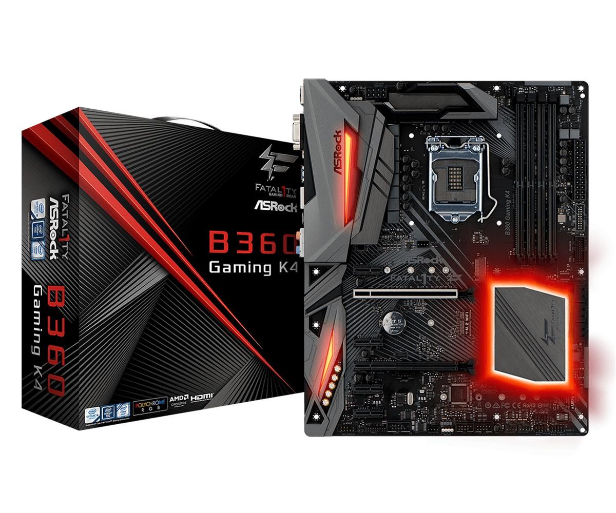 Płyta główna ASrock Fatal1ty B360 Gaming K4
