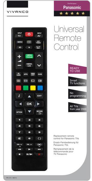 Pilot Vivanco RR 270 (38015) do TV Panasonic