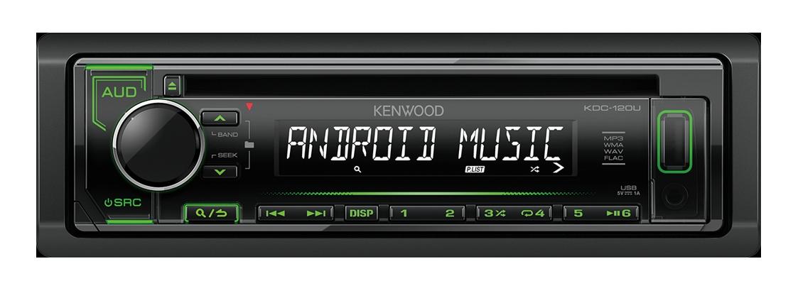 Radioodtwarzacz samochodowy Kenwood KDC-120UG