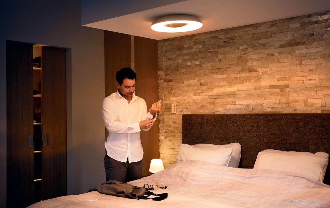 Philips Still Hue Ceiling Lamp Aluminium 32613/48/P7