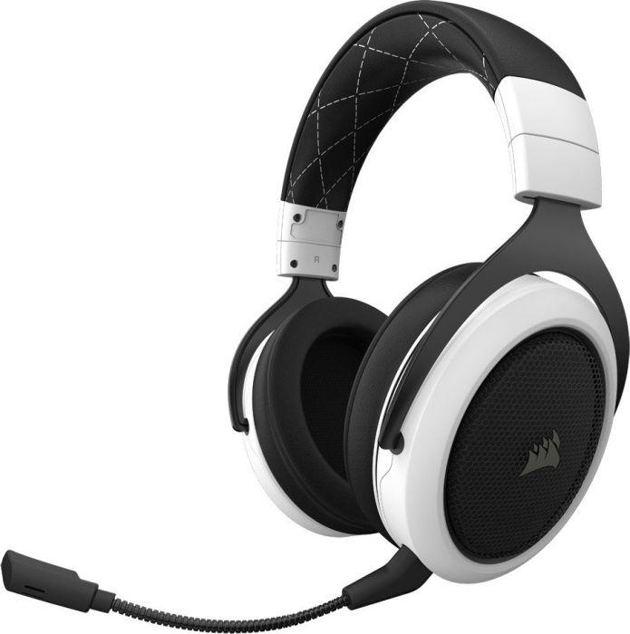 Słuchawki bezprzewodowe z mikrofonem Corsair HS70 Wireless Gaming Headset CA-9011177-EU - biały