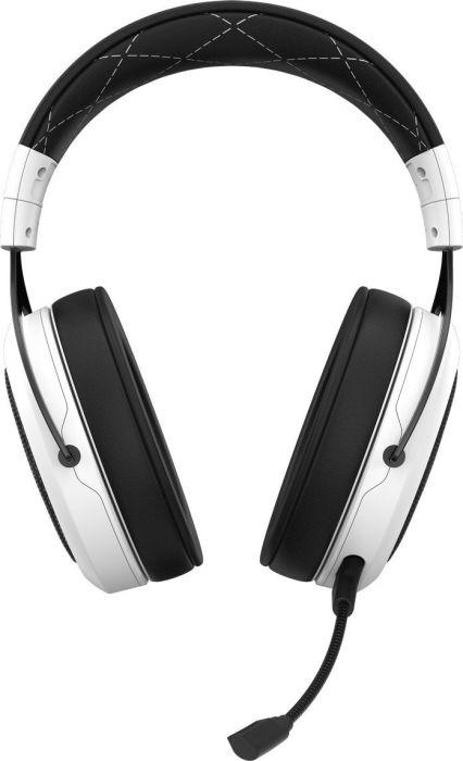 Słuchawki bezprzewodowe z mikrofonem Corsair HS70 Wireless Gaming Headset CA-9011177-EU - biały