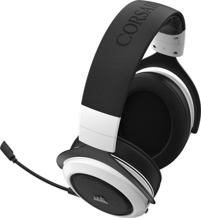 Słuchawki bezprzewodowe z mikrofonem Corsair HS70 Wireless Gaming Headset CA-9011177-EU - biały