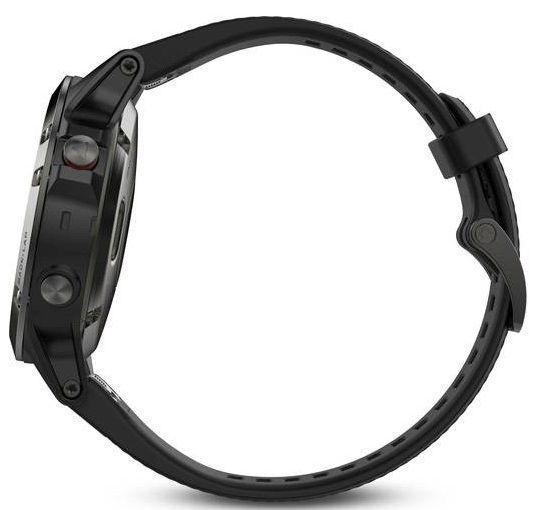 Garmin Fenix 5 (stalowoszary z czarnym paskiem)