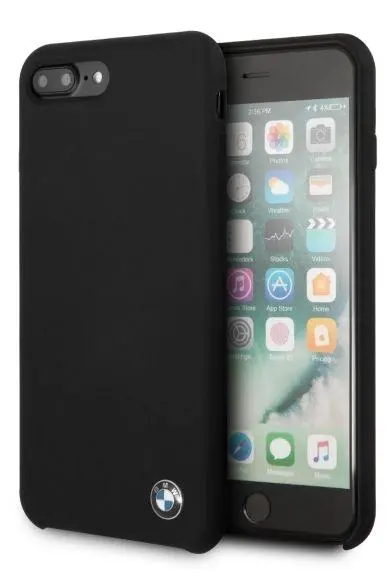 Etui BMW BMHCI8LSILBK do iPhone 7/8 Plus Czarny