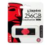 PenDrive Kingston DataTraveler 106 256GB USB 3.1 Czarno-czerwony