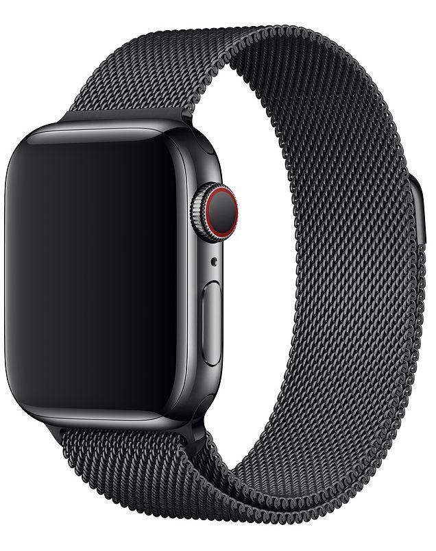 Apple Bransoleta mediolańska w kolorze gwiezdnej czerni do koperty 38/40 mm