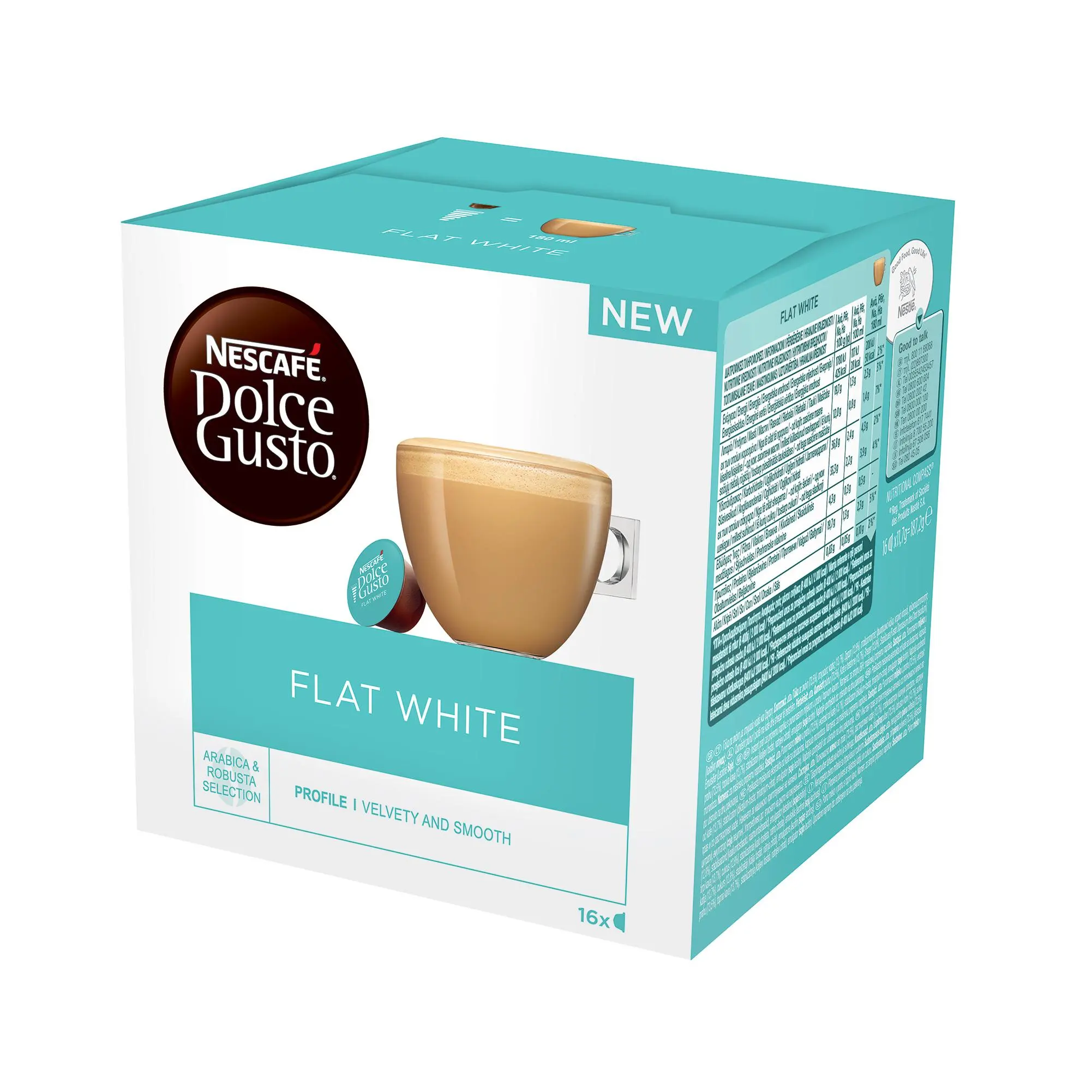 Kapsułki Nescafe Dolce Gusto Flat White 16szt.
