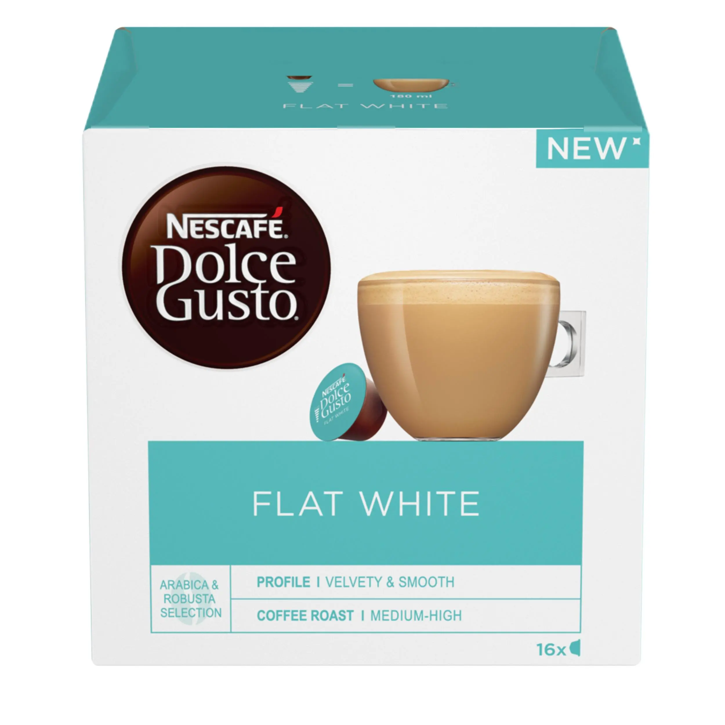 Kapsułki Nescafe Dolce Gusto Flat White 16szt.