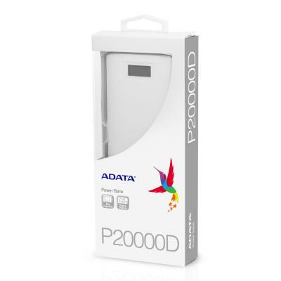 Powerbank Adata P20000D (biały)