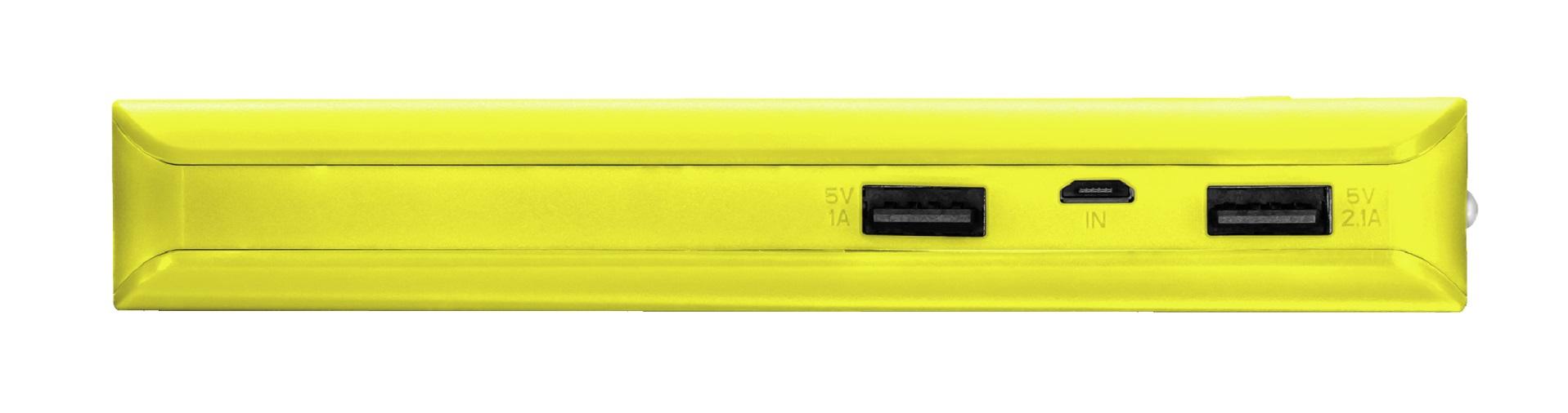 Powerbank Trust Primo 10000 mAh (żółty)