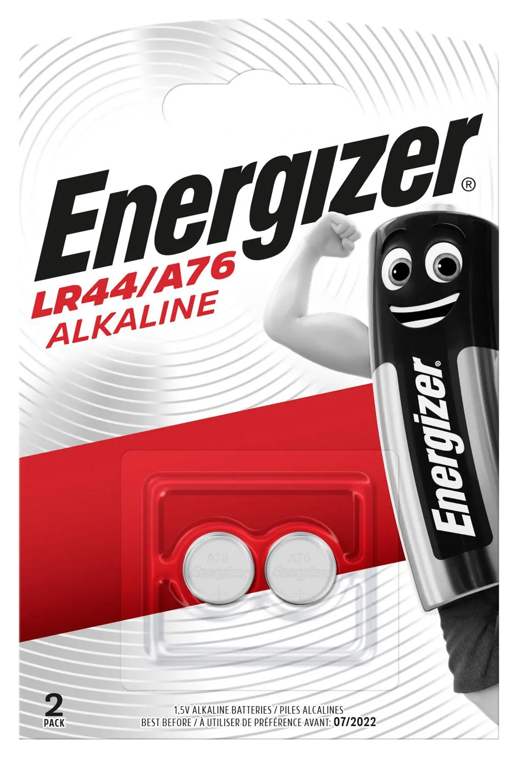 Baterie Energizer LR44/A76 2szt.