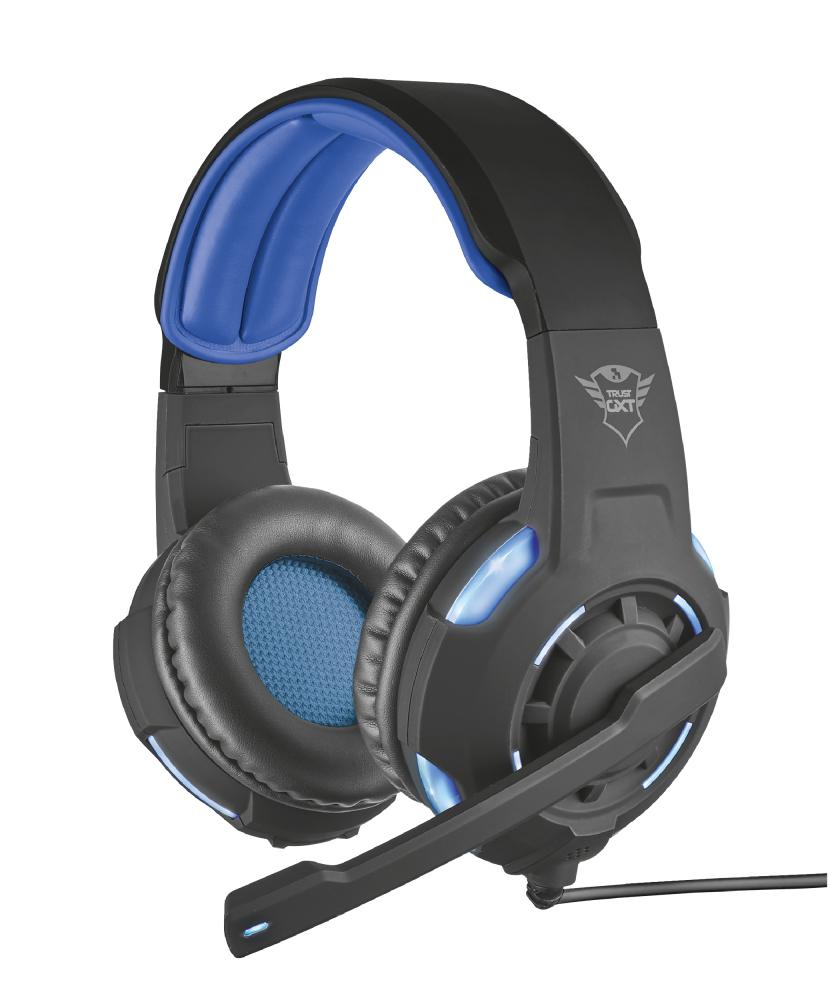 Słuchawki przewodowe z mikrofonem Trust GXT 350 Radius 7.1 Surround Headset
