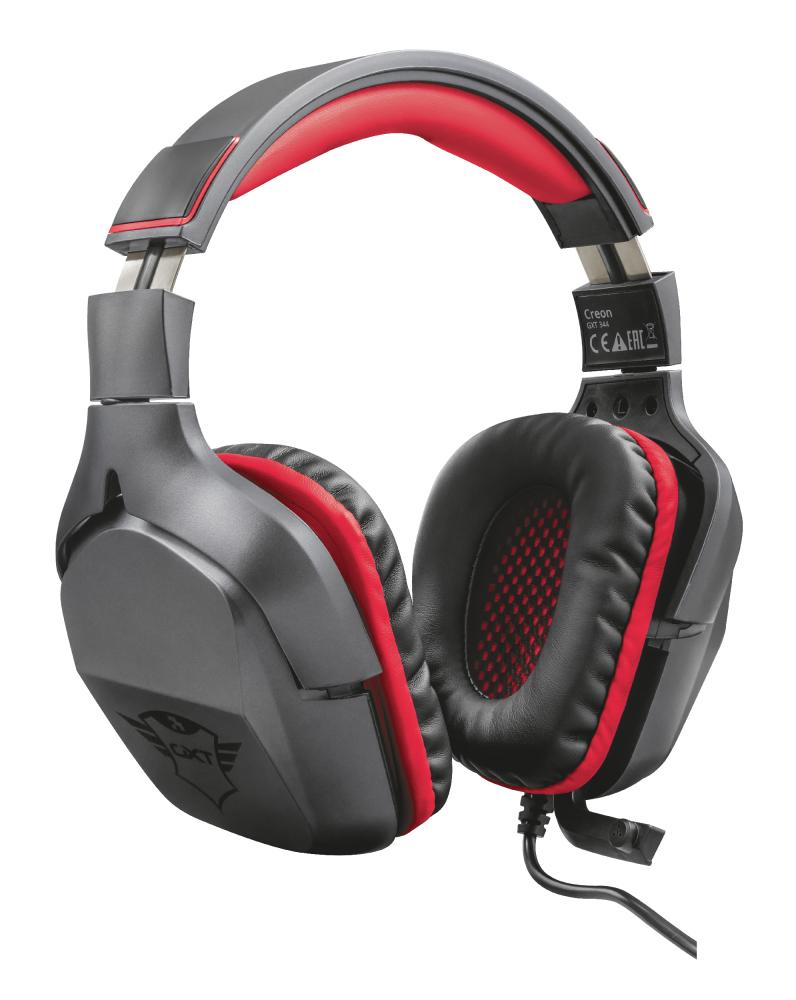 Słuchawki przewodowe z mikrofonem Trust GXT 344 Creon Gaming Headset