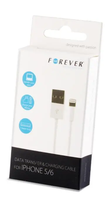 Kabel Forever T_0012102 Biały