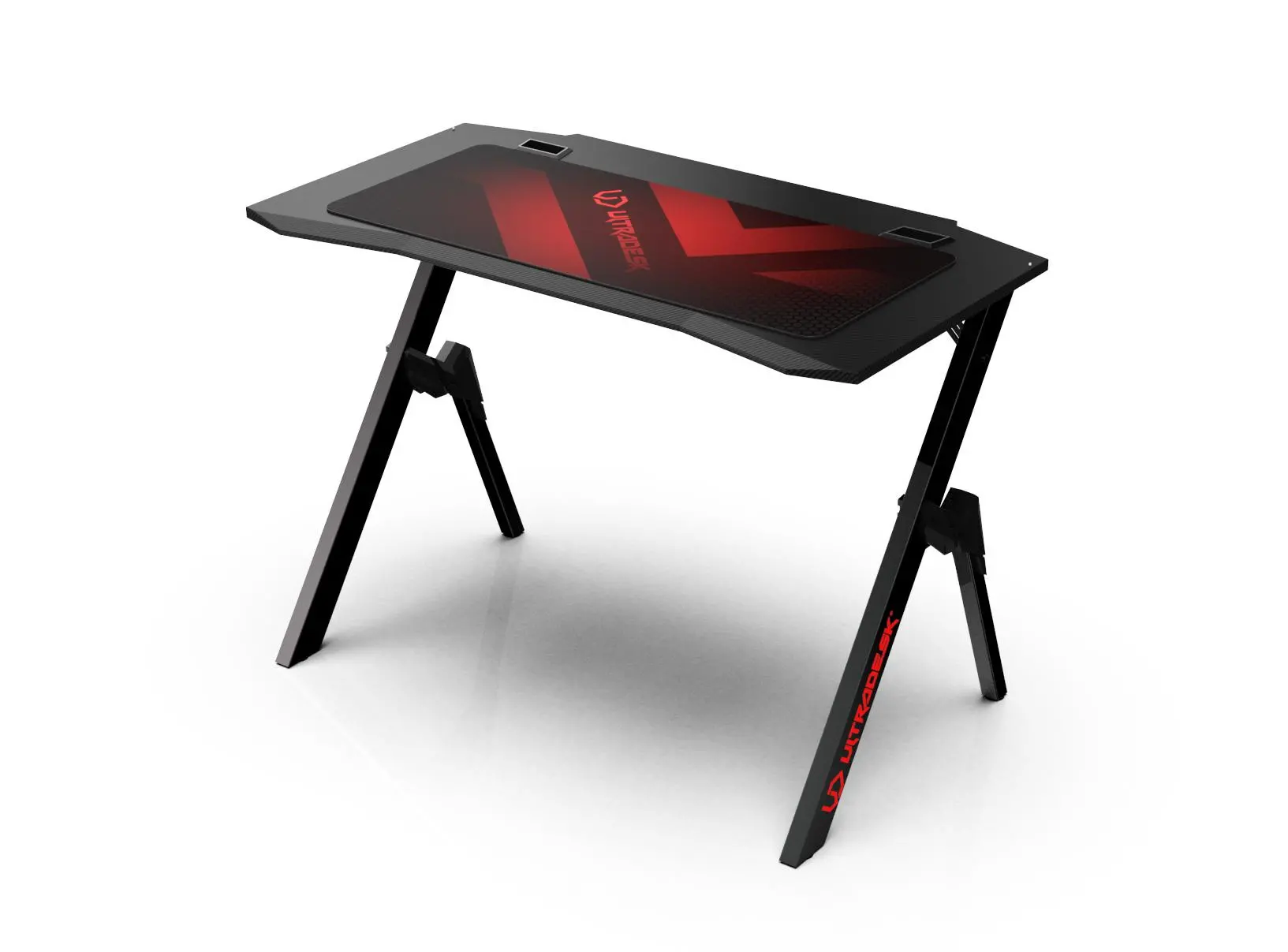 Biurko Ultradesk ACTION V2 110cm Czarny
