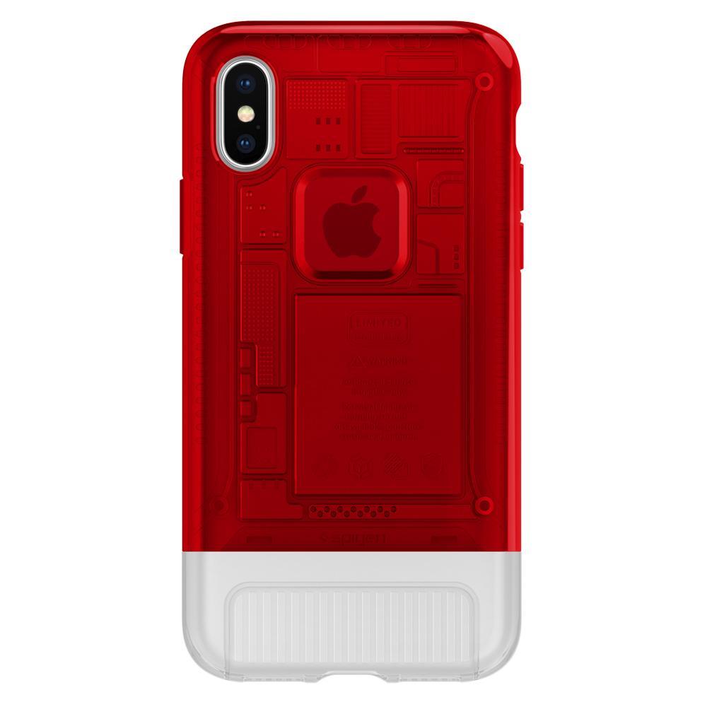 Etui Spigen Classic C1 057CS23195 do iPhone X (ruby)
