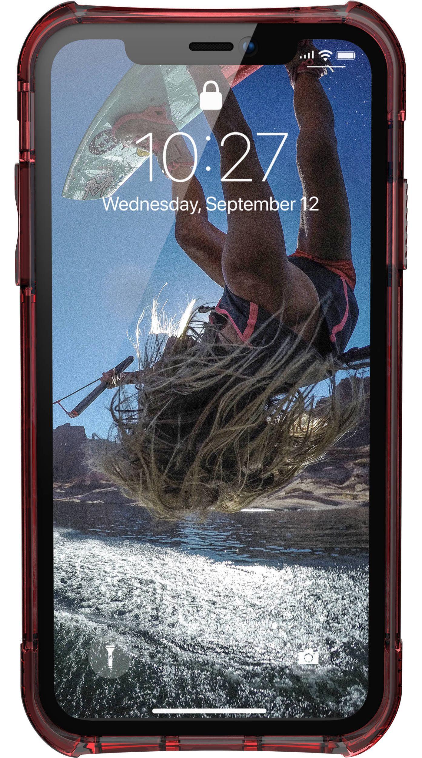 UAG Plyo Case iPhone Xr (przezroczysty-czerwony)