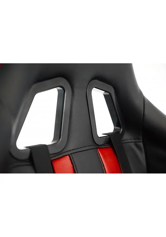 Fotel Diablo Chairs X-One Gamingowy do 150kg Skóra ECO Czarno-czerwony
