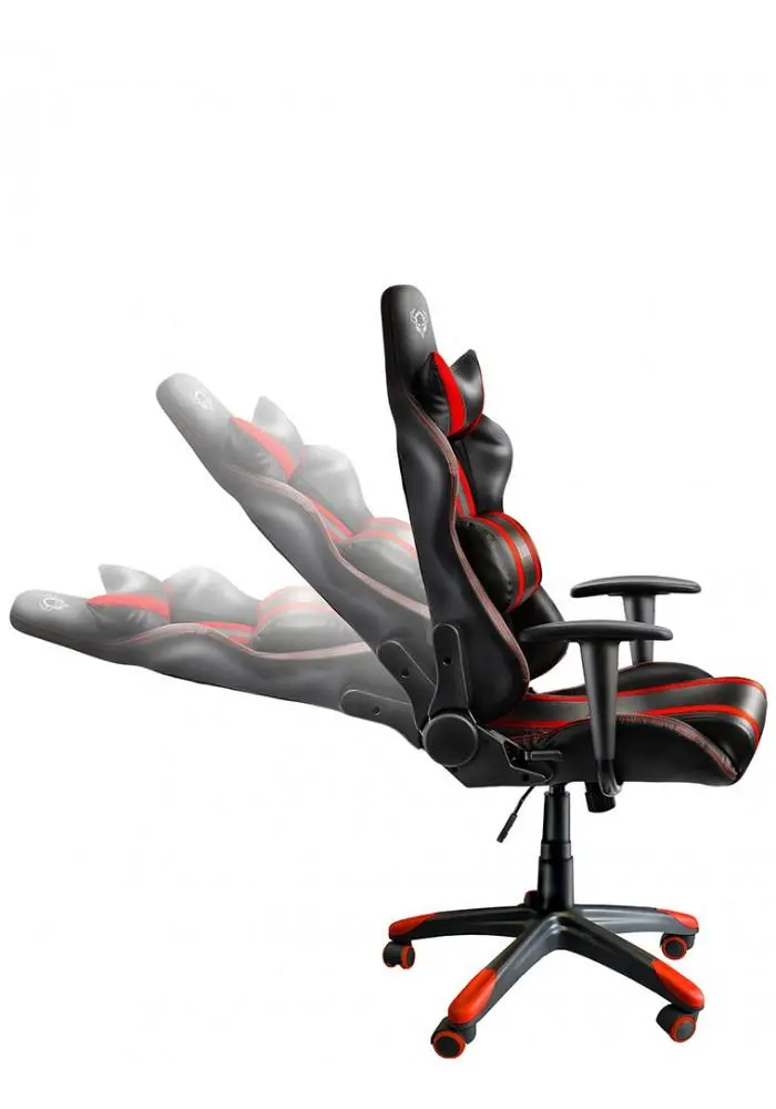 Fotel Diablo Chairs X-One Gamingowy do 150kg Skóra ECO Czarno-czerwony