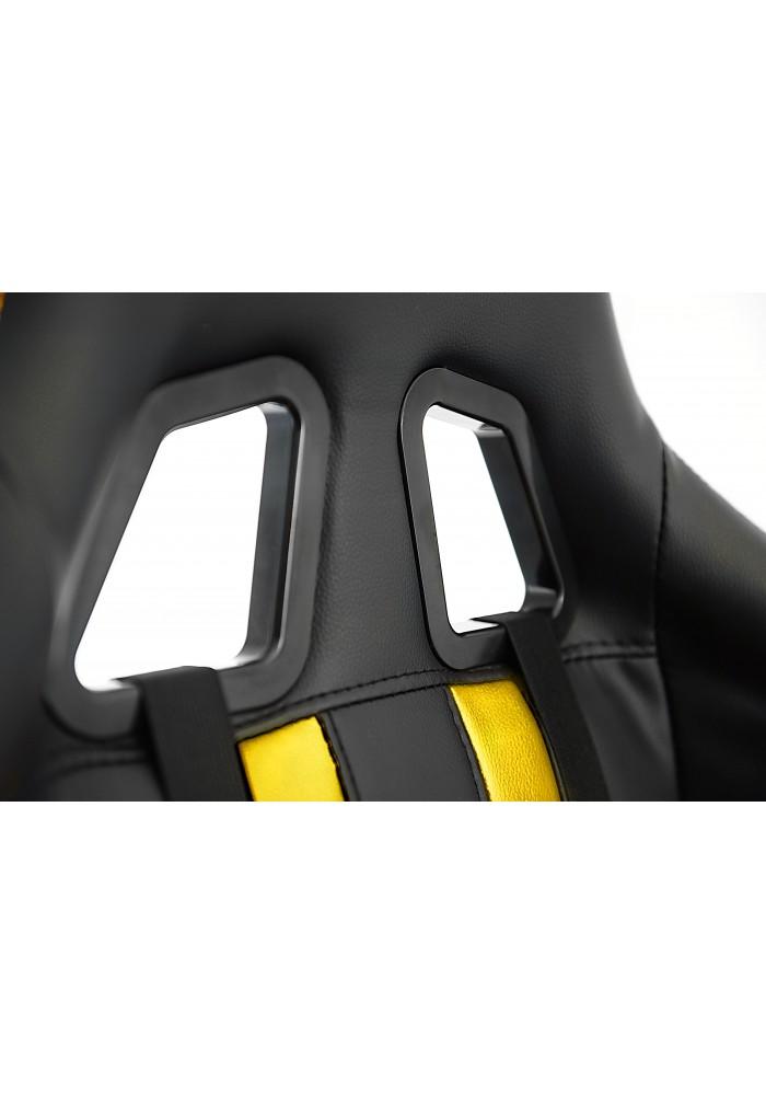 Fotel Diablo Chairs X-One (czarno-żółty)