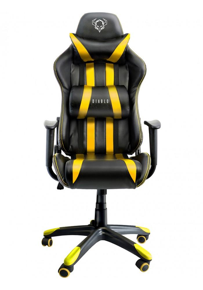 Fotel Diablo Chairs X-One (czarno-żółty)