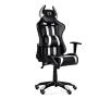 Fotel Diablo Chairs X-One Horn (czarno-biały)