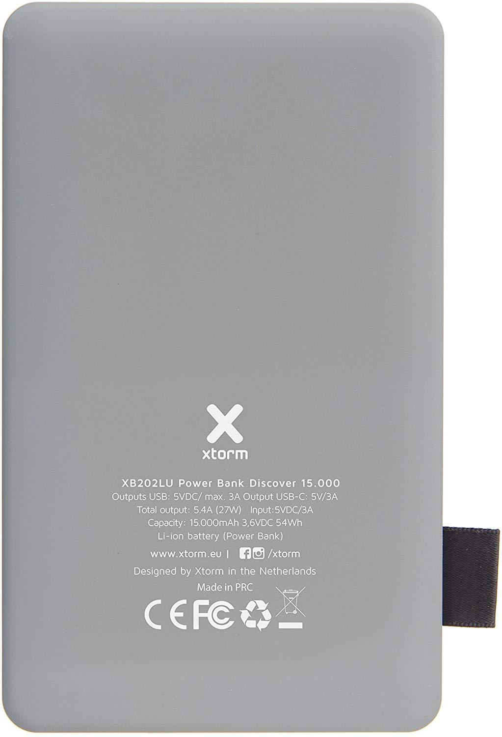 Powerbank Xtorm XB202LU USB-C Power Bank Discover 15000 Lightning