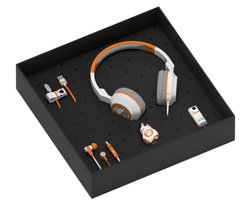 Słuchawki przewodowe Tribe Gwiezdne Wojny Zestaw BB-8
