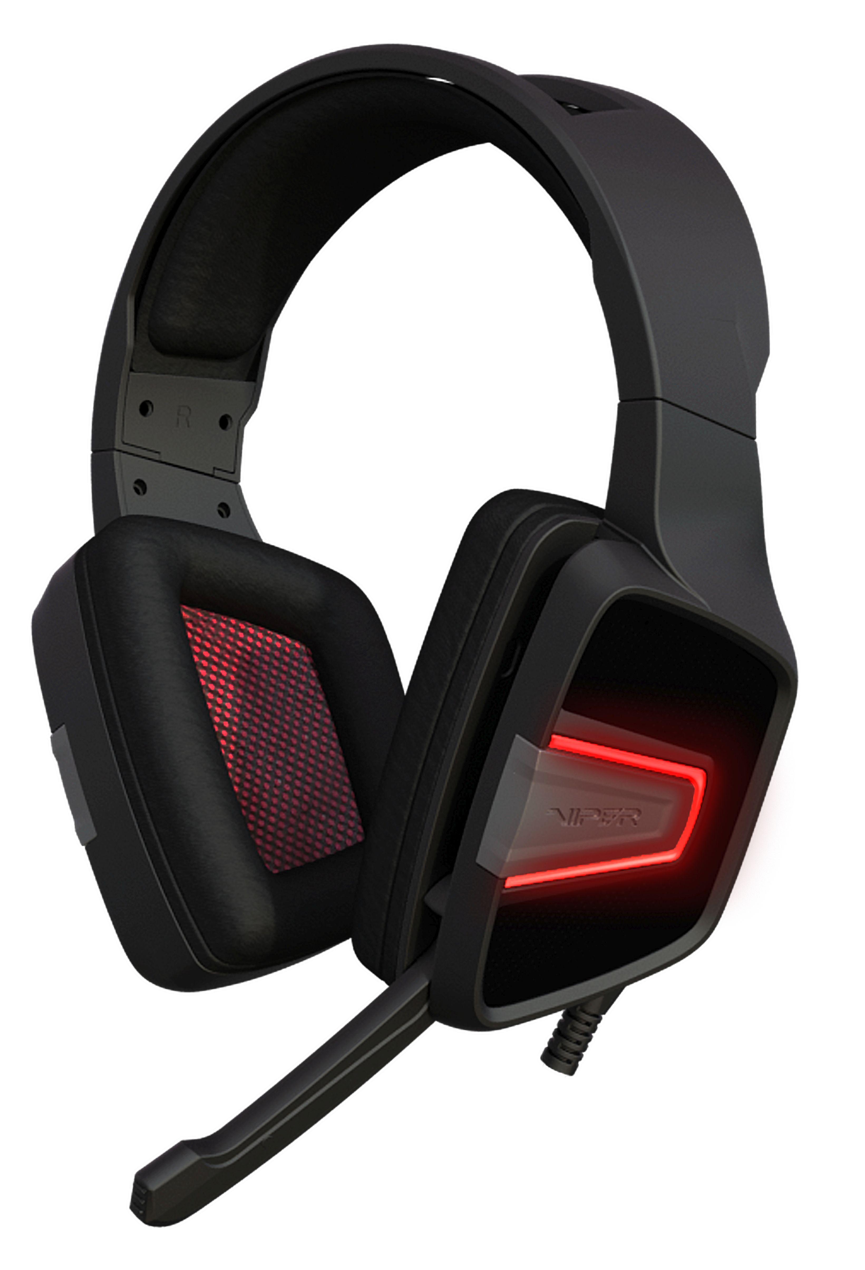 Słuchawki przewodowe z mikrofonem Patriot Viper V361 Virtual 7.1