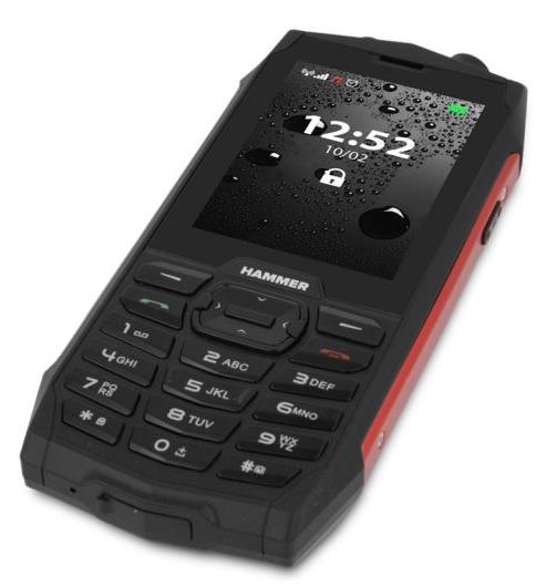 Telefon myPhone Hammer 4 (czerwony)