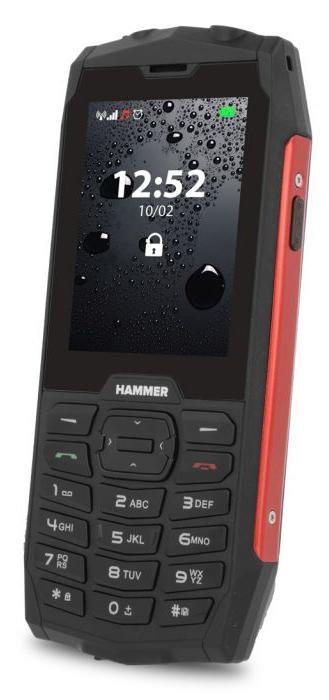 Telefon myPhone Hammer 4 (czerwony)