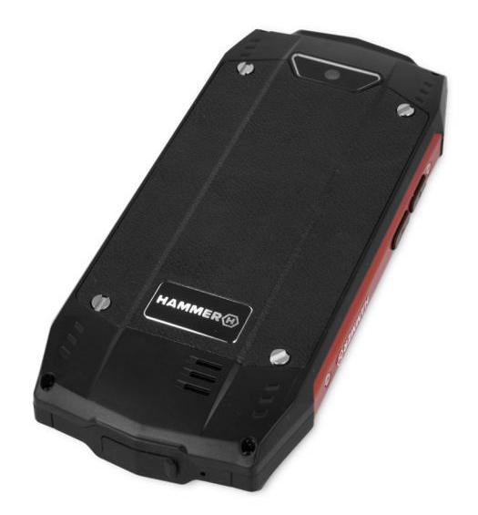 Telefon myPhone Hammer 4 (czerwony)