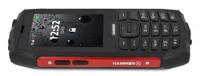 Telefon myPhone Hammer 4 (czerwony)