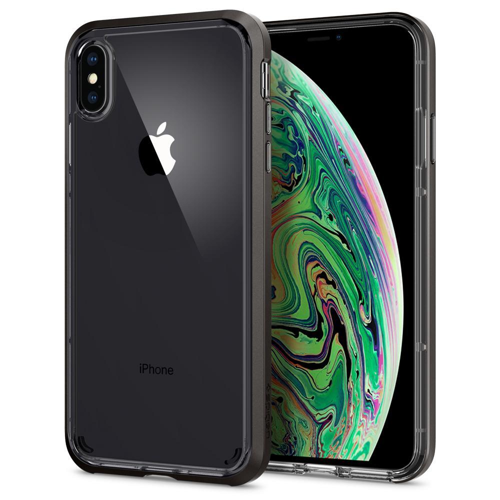 Etui Spigen Neo Hybrid Crystal 065CS24844 do iPhone Xs Max (gunmetal)