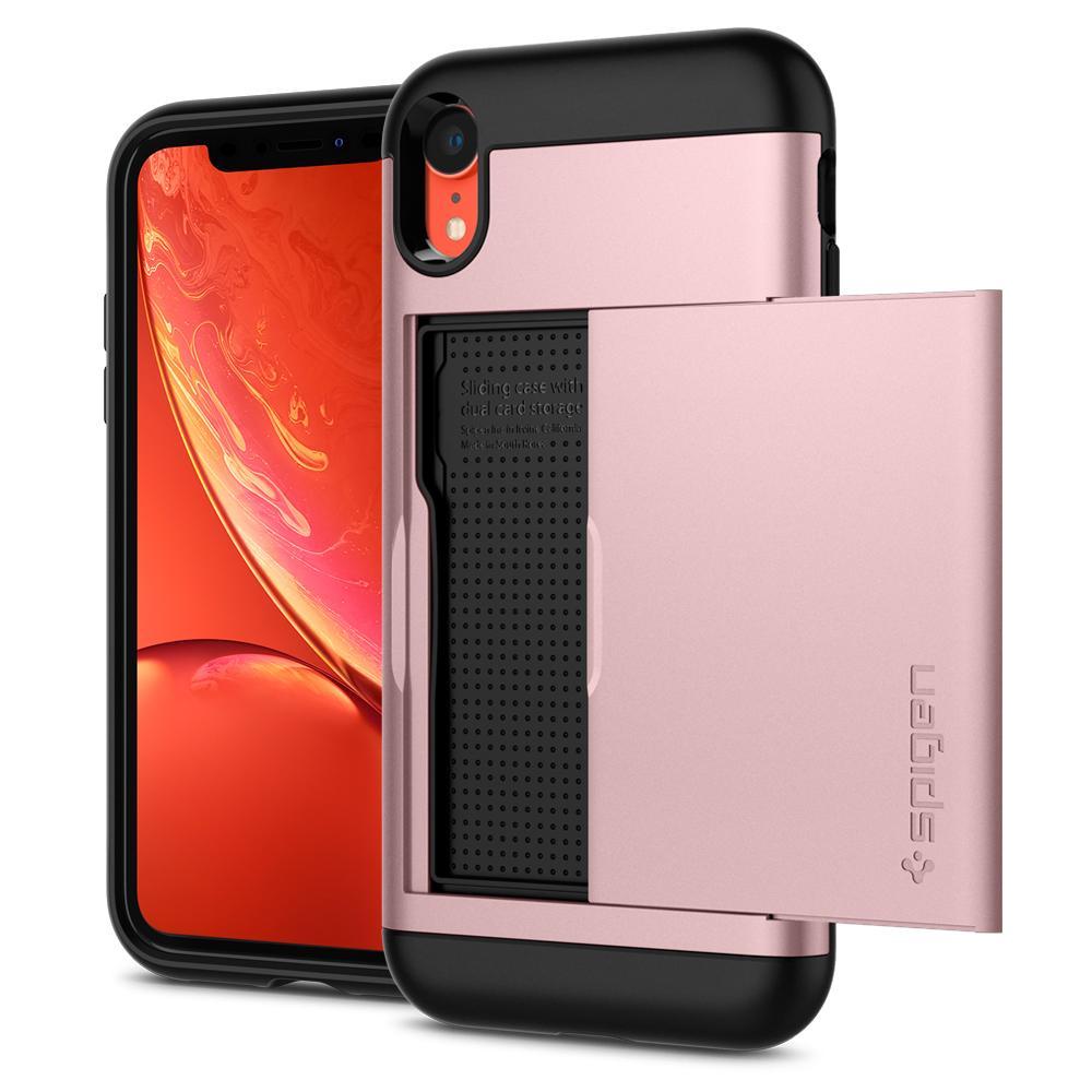 Etui Spigen Slim Armor CS 064CS24883 do iPhone Xr (rose gold)