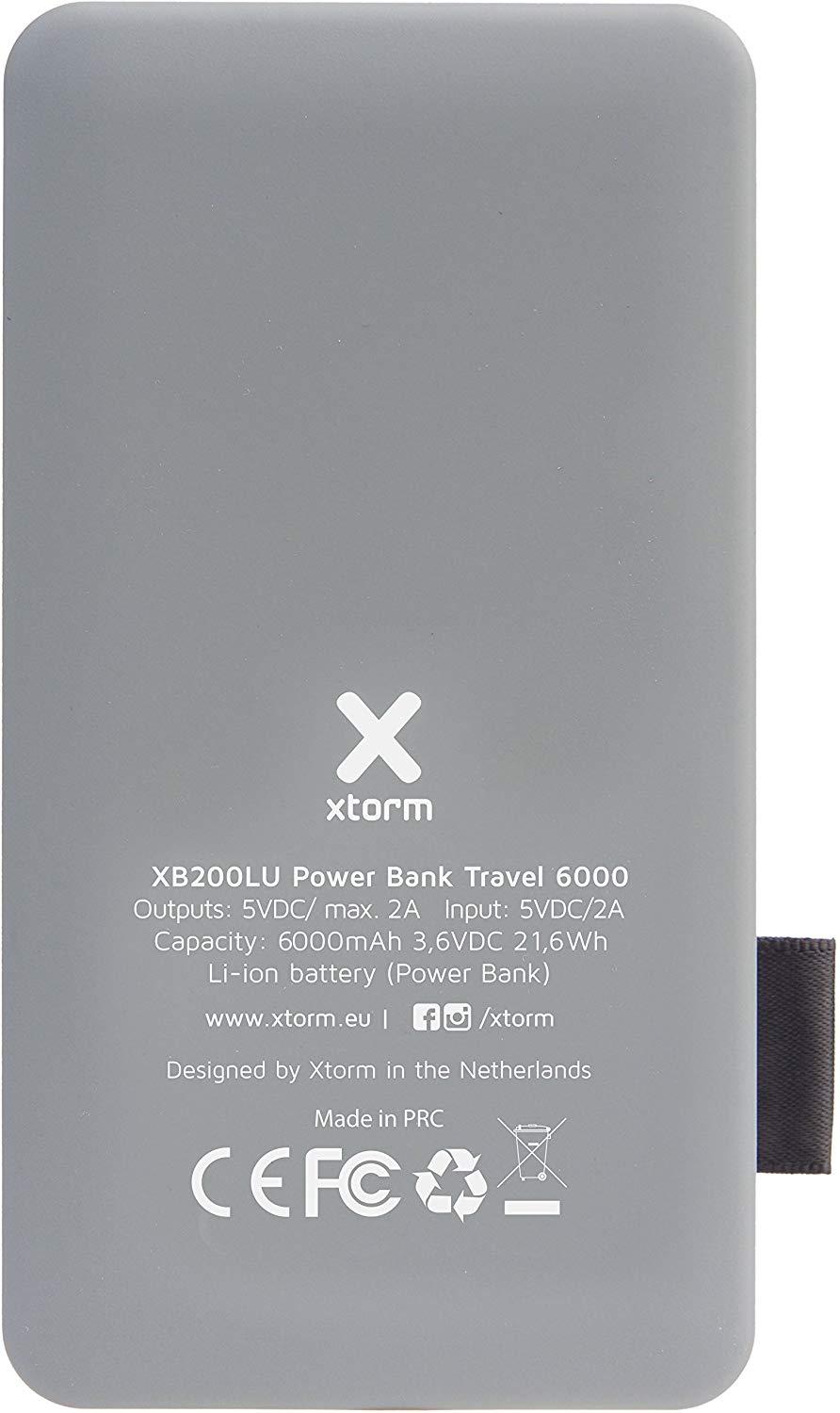 Powerbank Xtorm XB200LU Travel 6000 Lightning