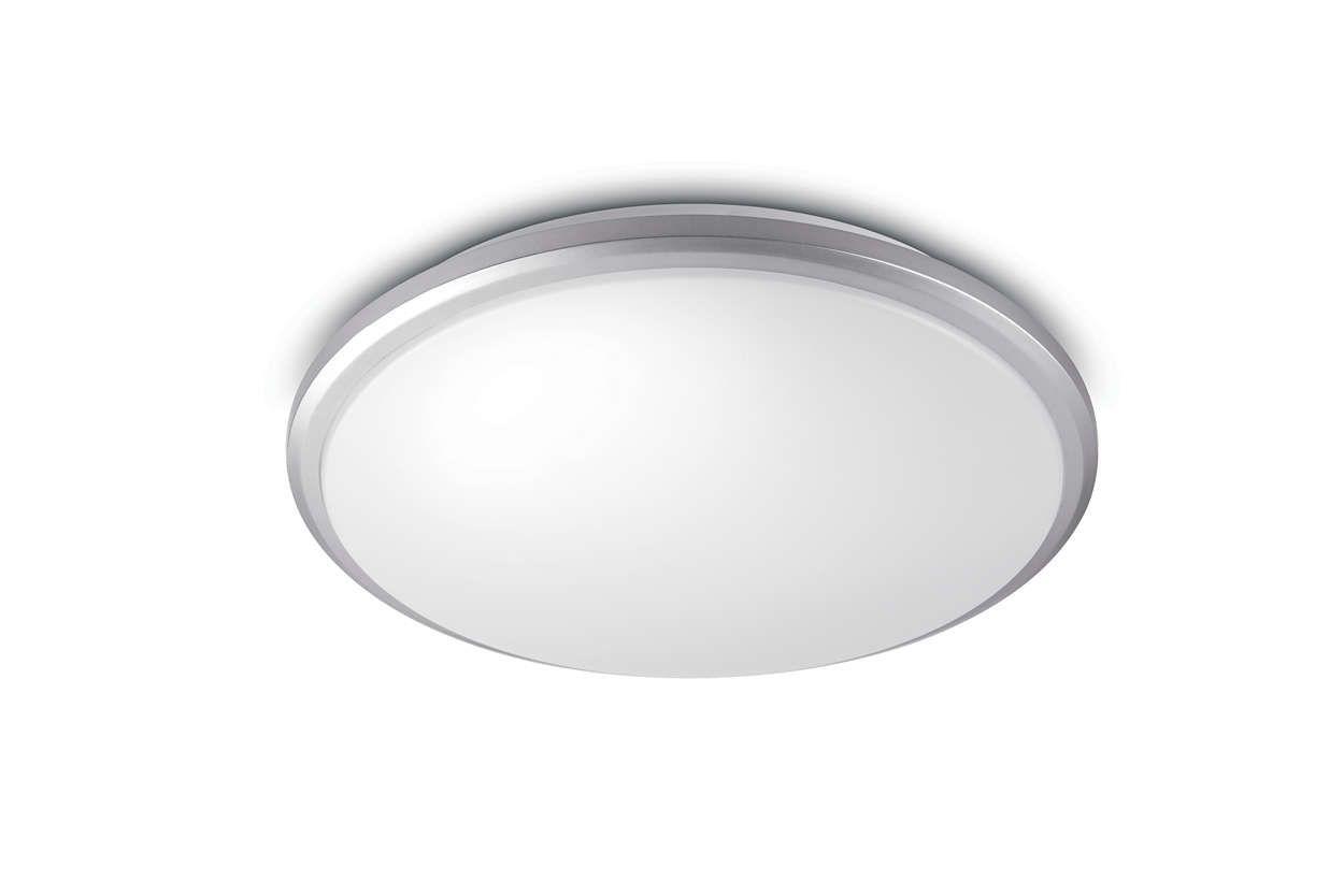 Philips Guppy ceiling lamp grey 1x12W SELV 34346/87/P0