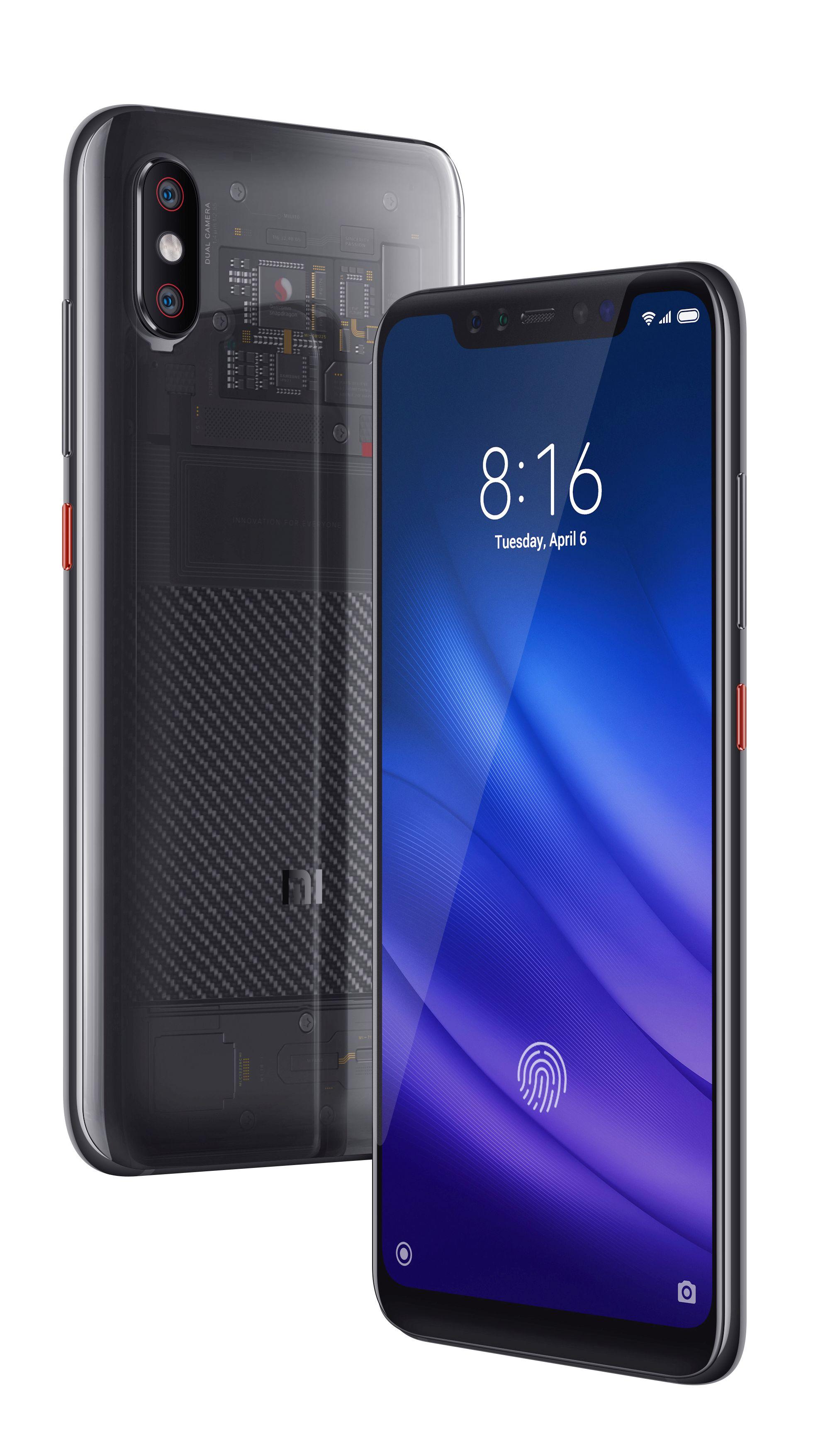 Smartfon Xiaomi Mi 8 Pro 128GB (przezroczysty)