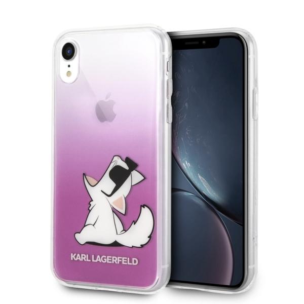 Karl Lagerfeld KLHCI61CFNRCPI iPhone Xr (różowy)