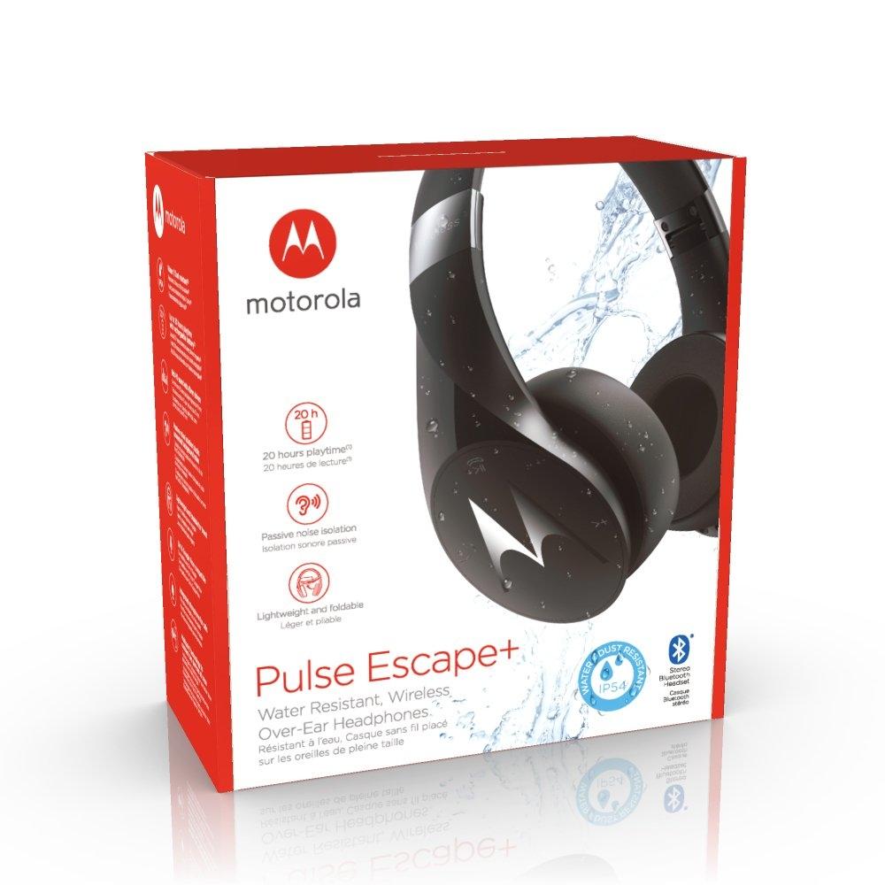 Słuchawki bezprzewodowe Motorola Pulse Escape+ (czarny)