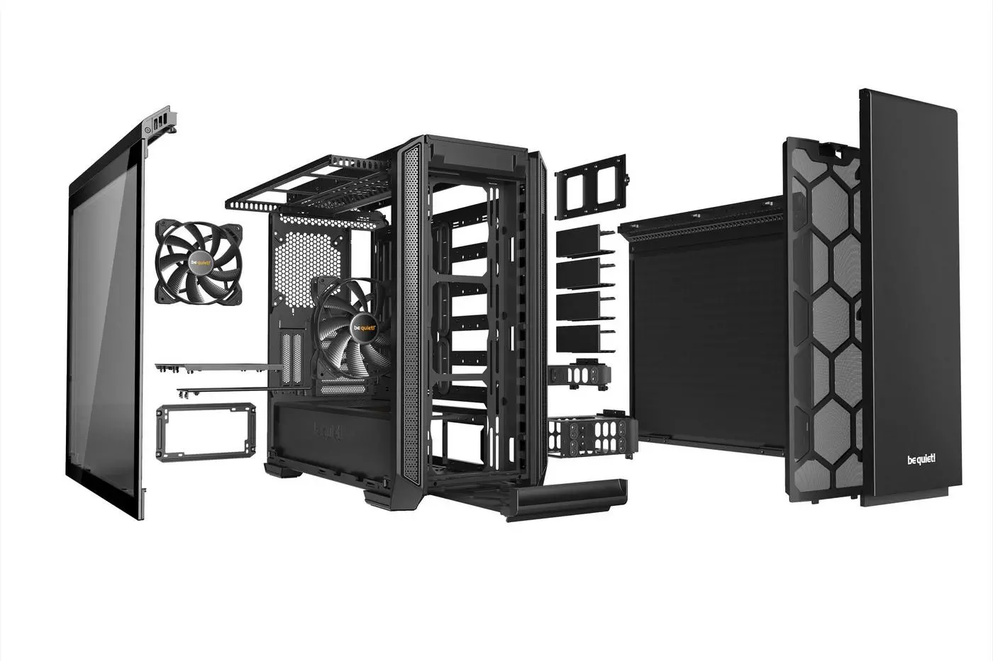 Obudowa be quiet! Silent Base 601 Window Black Czarny