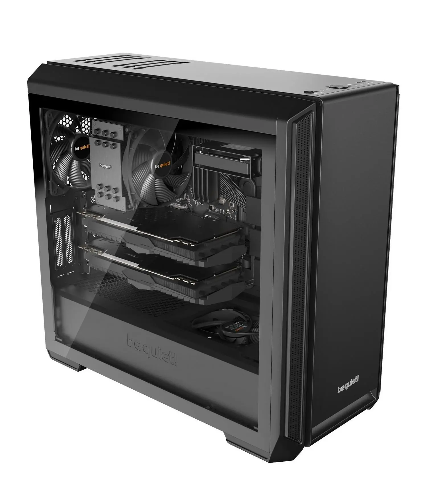 Obudowa be quiet! Silent Base 601 Window Black Czarny