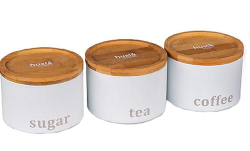 Pojemnik Husla Zestaw pojemników 3 szt. (biały)