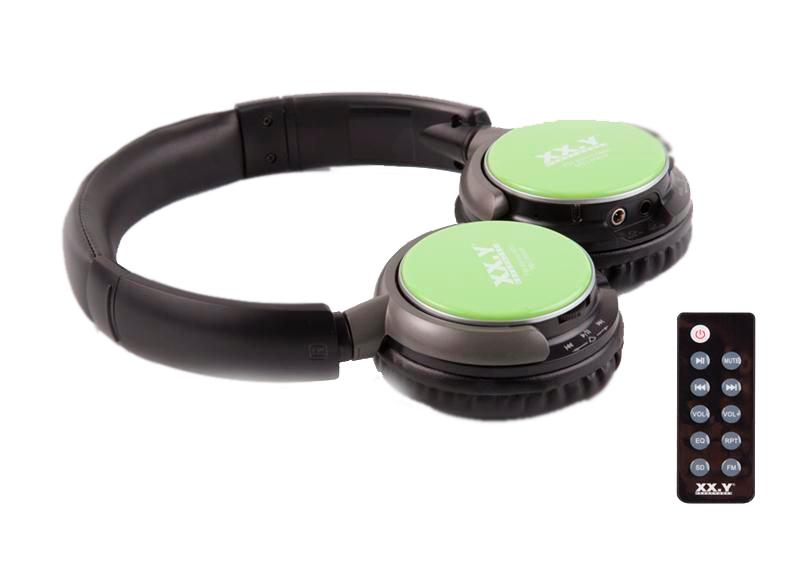 Słuchawki przewodowe XX.Y Dynamic 21 R-011 (czarno-zielony)