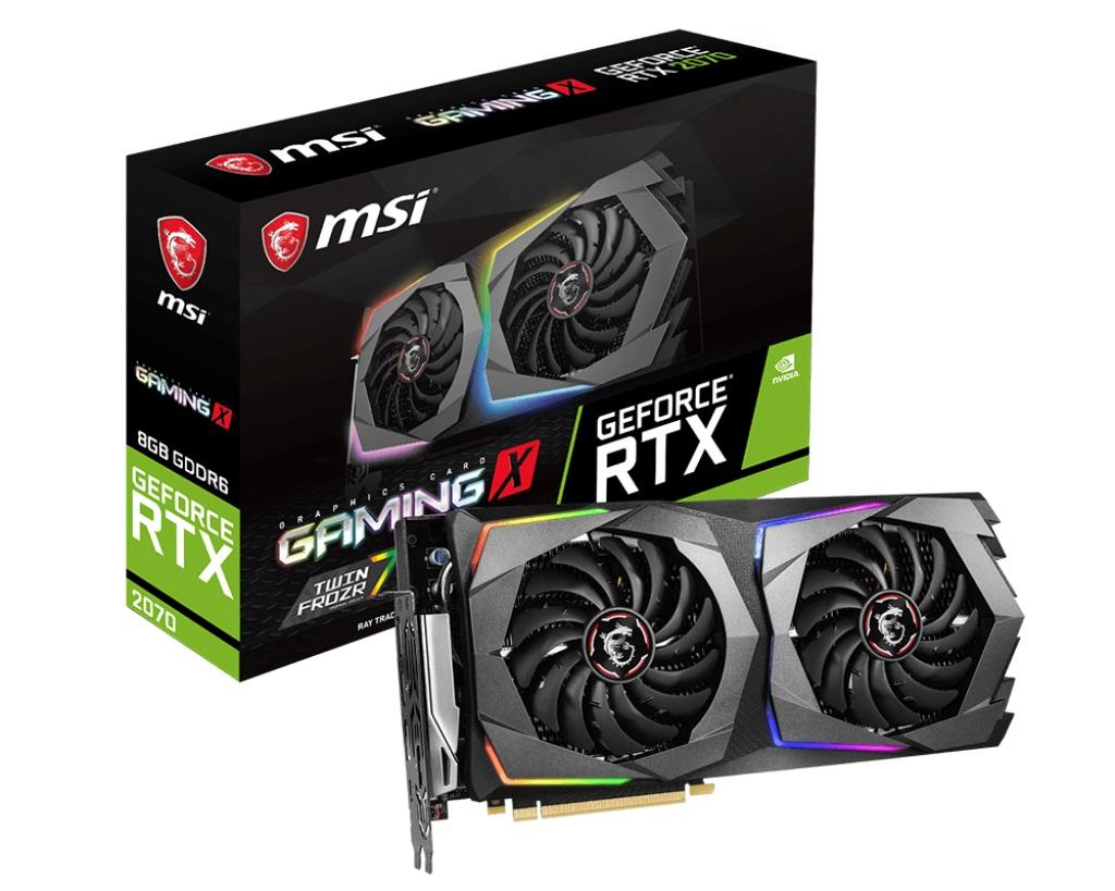 MSI GeForce RTX 2070 GAMING X 8GB GDDR6 256 bit