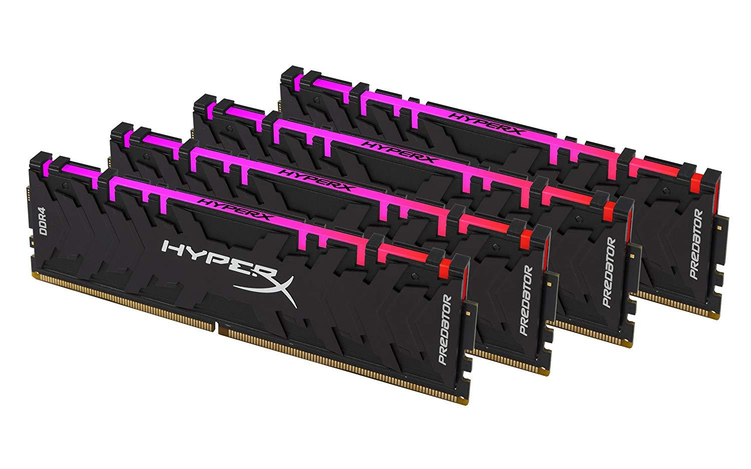 Pamięć RAM HyperX Predator DDR4 32GB (4 x 8GB) 3200 CL16