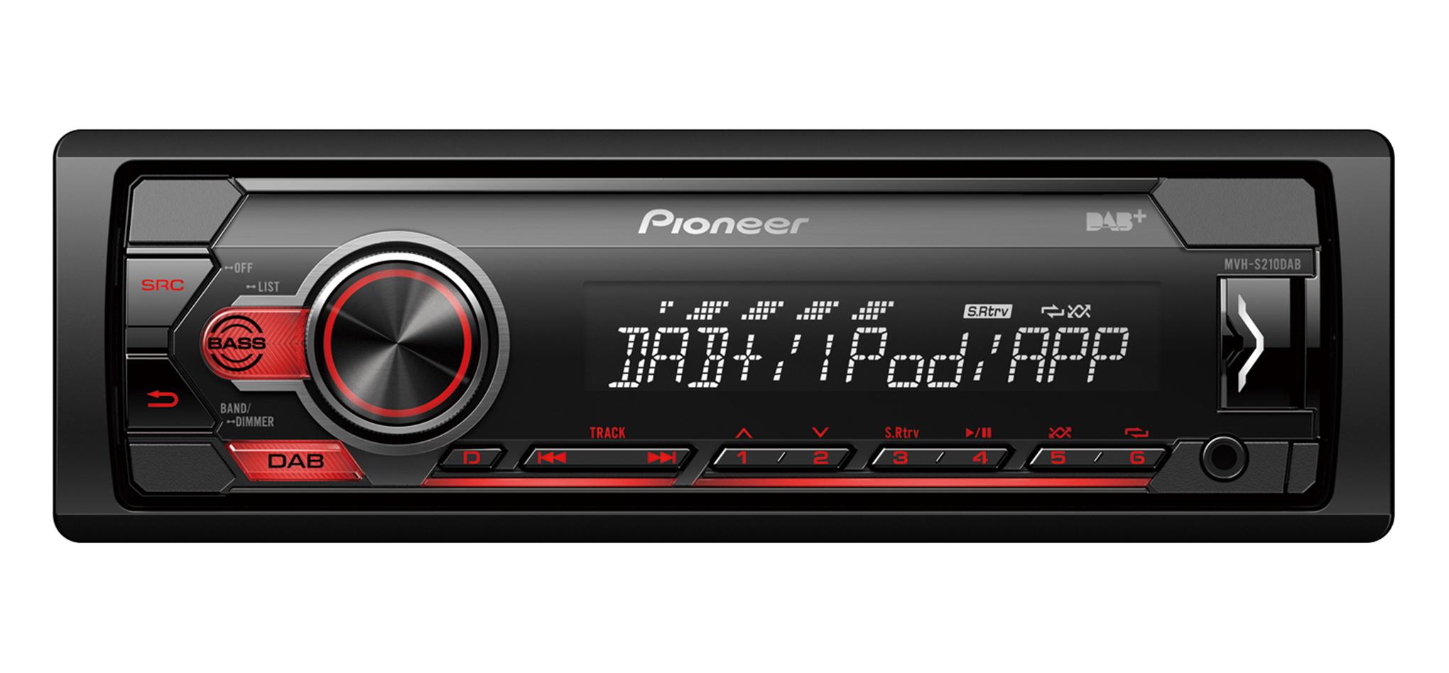 Radioodtwarzacz samochodowy Pioneer MVH-S210DAB