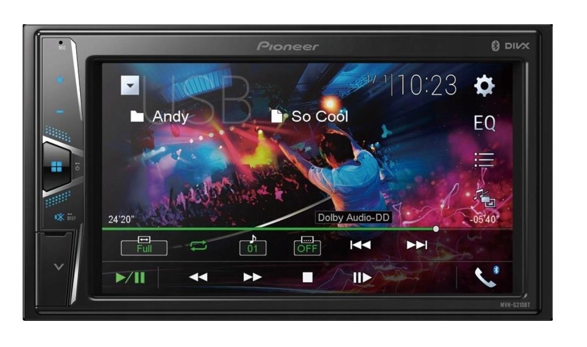 Radioodtwarzacz samochodowy Pioneer MVH-G210BT
