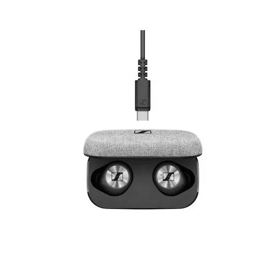 Słuchawki bezprzewodowe Sennheiser MOMENTUM True Wireless Dokanałowe Bluetooth 5.0 Czarny